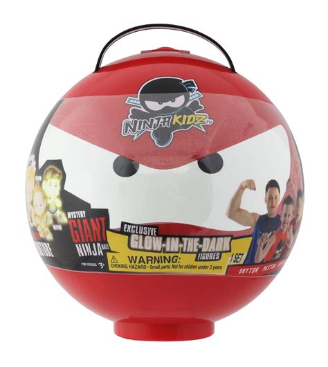 Ninja Kidz Tv Surprise Mystery Giant Ninja Ball .
